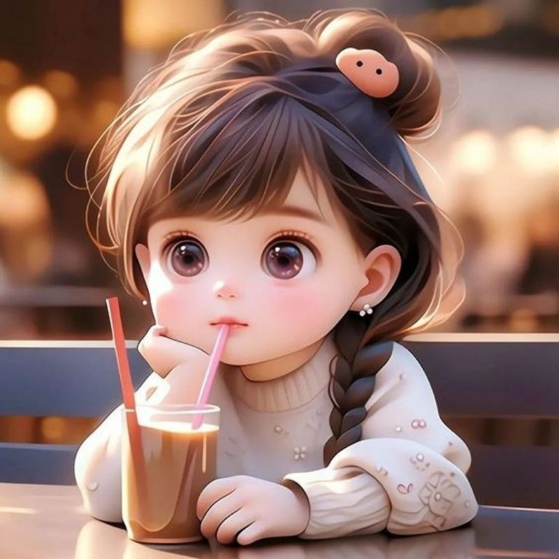 Ảnh Avatar cute cho con gái 2