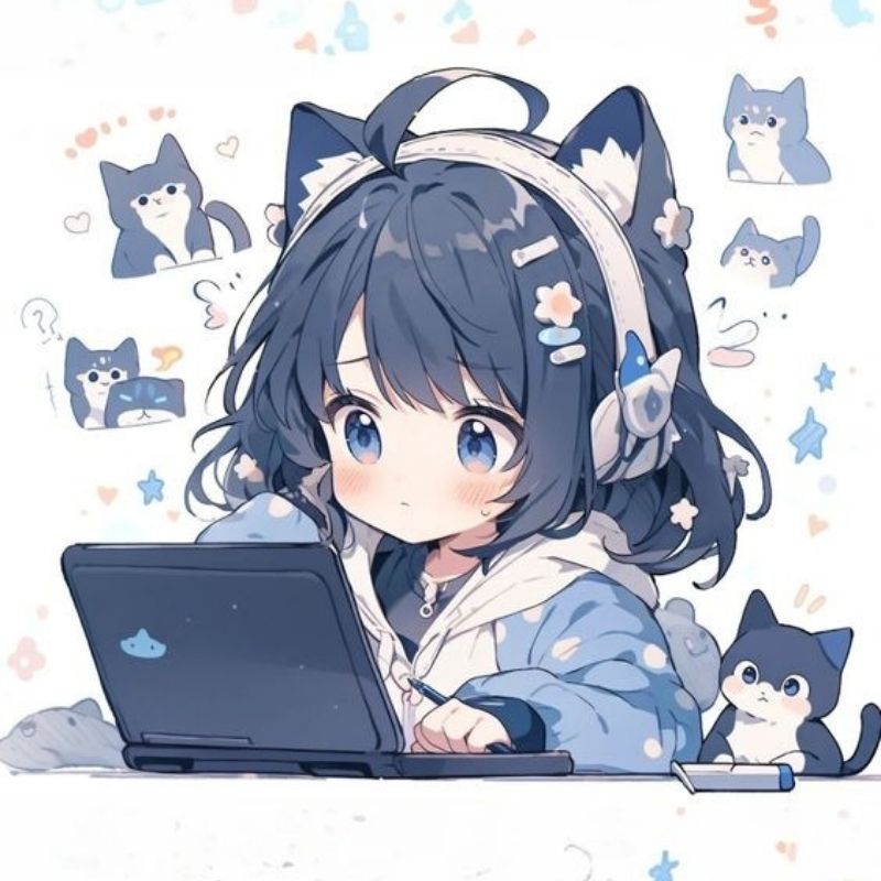 Avatar Anime cute dễ thương nhất 5