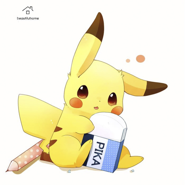 Hình ảnh Pikachu dễ thương, đáng yêu 8