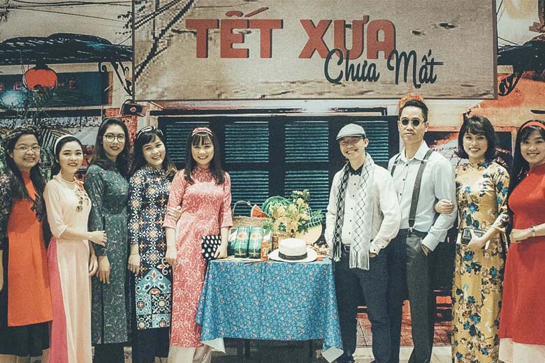 Hình ảnh Tết Việt Nam xưa đậm chất vintage