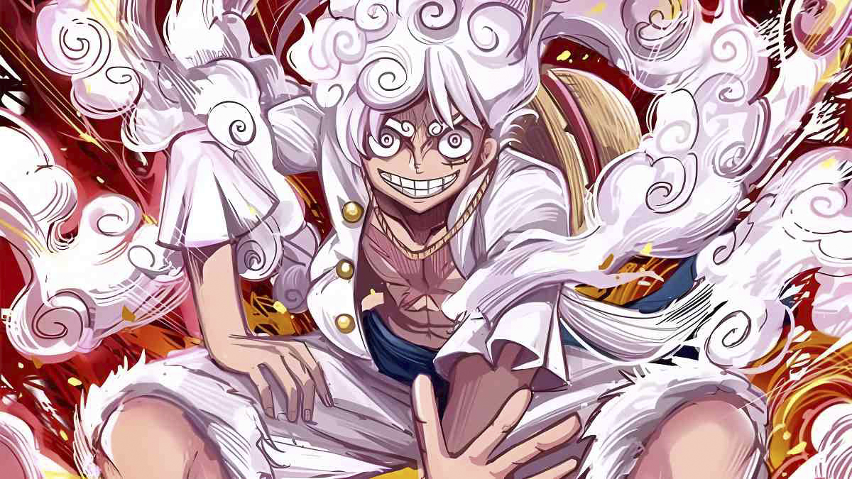 Hình nền Luffy Gear 5 siêu đẹp dành cho máy tính 15