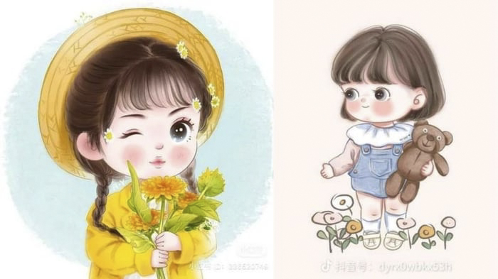 Những hình ảnh avatar cute, đáng yêu cho con gái 12